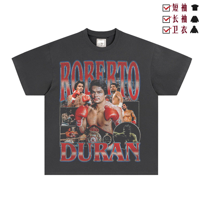 Roberto "Manos de Piedra" Durán Retro T-Shirt