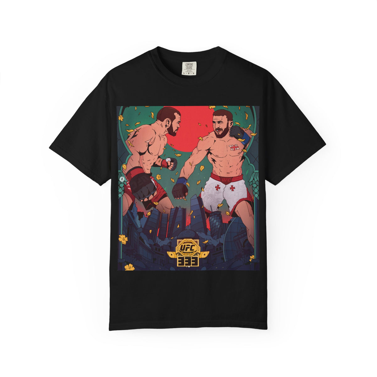 UFC 303 MMA Fight Night Garment-Dyed T-Shirt