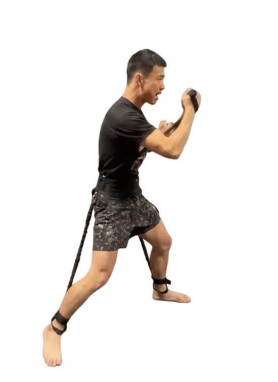 Full Striking Resistance Band Harness for Boxing/MMA/Kickboxing