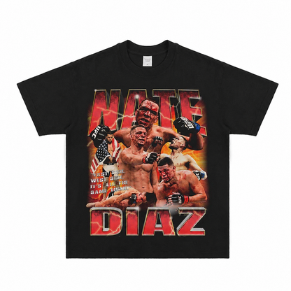 Nate "The Stockton Slugger" Diaz Retro T-Shirt