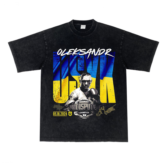 Oleksandr Usyk Retro Washed T Shirt